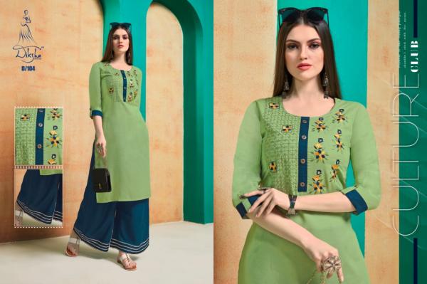 Diksha-Netra-1 Rayon Kurti With Plazzo Readymade Collection